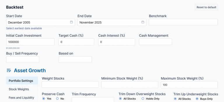 Inovestor-PRO-Backtest