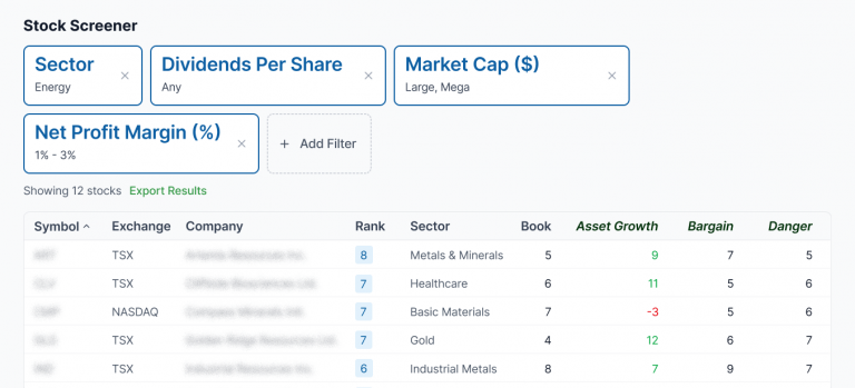Inovestor-PRO-StockScreener